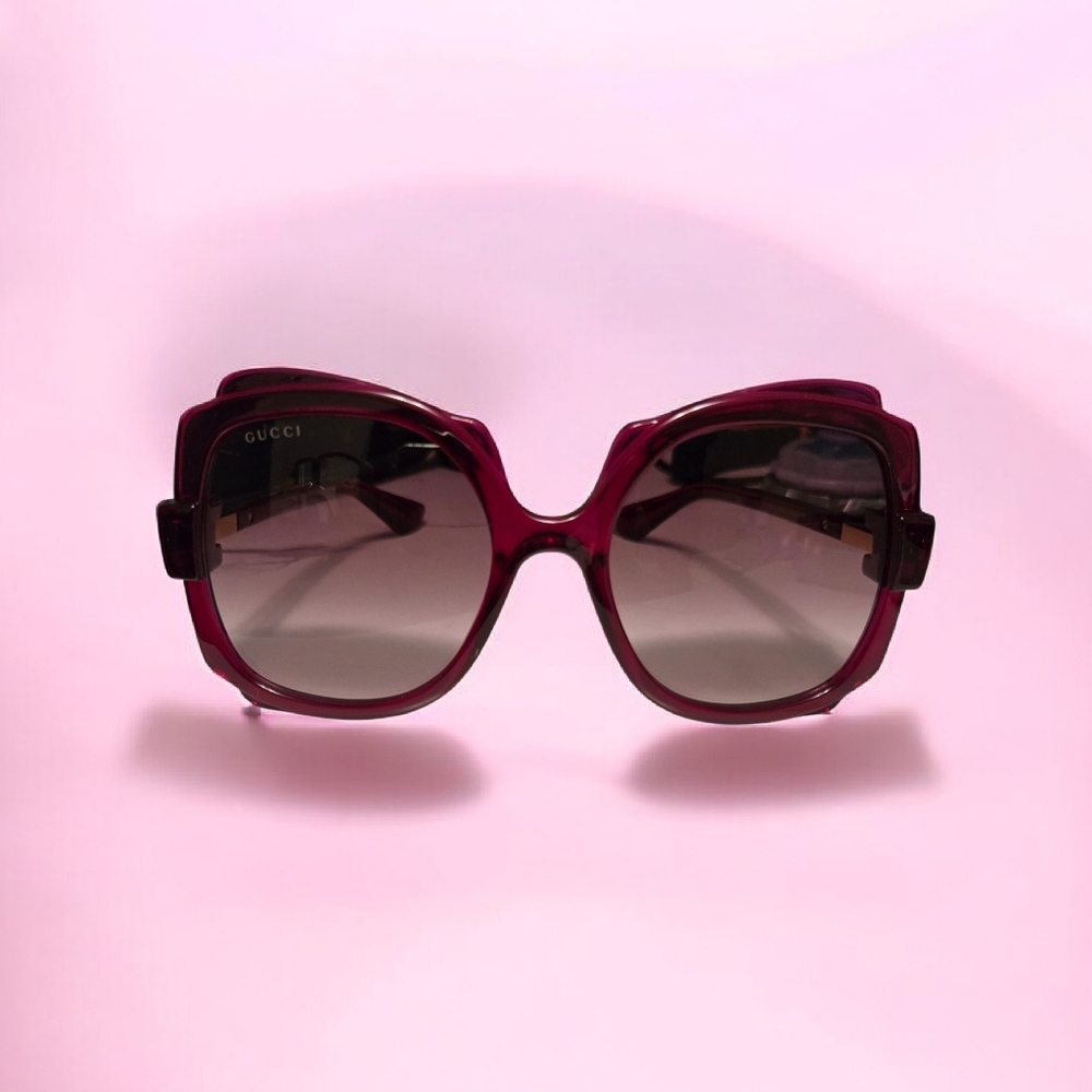 Authentic GUCCI GG1431S 003 Butterfly Sunglasses